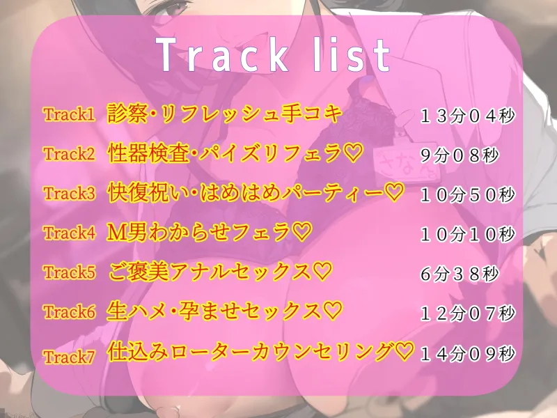 【期間限定110円!】ドスケベセラピストの絶頂射精カウンセリング(総収録時間・1時間16分6秒)