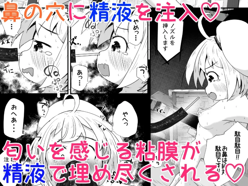 女の子の身体中の穴を精液でいっぱいにした状態でひたすら絶頂させ続けるお話