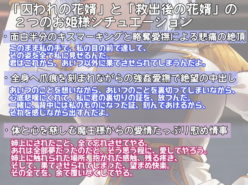 キミが妹の花婿だね? 魔王様のお姉さんに拐われて略奪愛撫 〜助けて魔王様!これ以上は貞操を守れません!〜