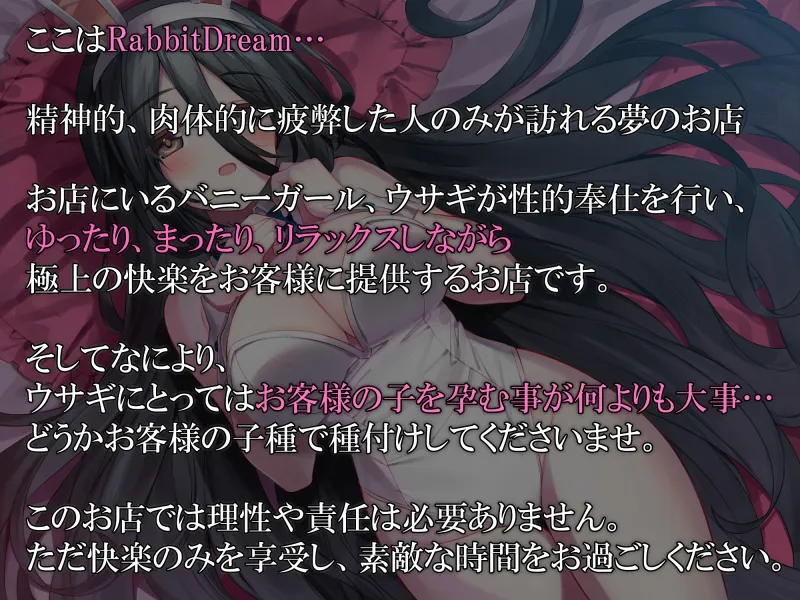 RabbitDream~ダウナー不思議系バニーがあまらぶ子作り接待~