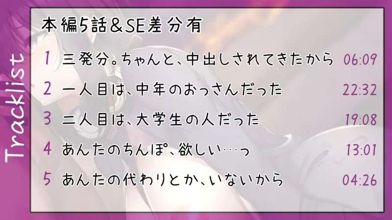 あんたがいちばんだった【バイノーラル純愛寝取らせ】