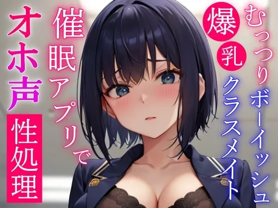 催眠アプリで常識変換してむっつりボーイッシュ系爆乳クラスメイトをドスケベオホ声性処理委員にする～学校でおチンポ勃起したらいつでも僕が性処理してあげる～