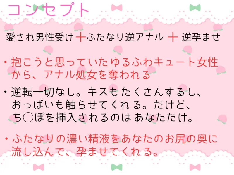 ゆるふわふたなり(α)のつよつよちんぽに完堕ちして、愛されメス(Ω)にされちゃう話