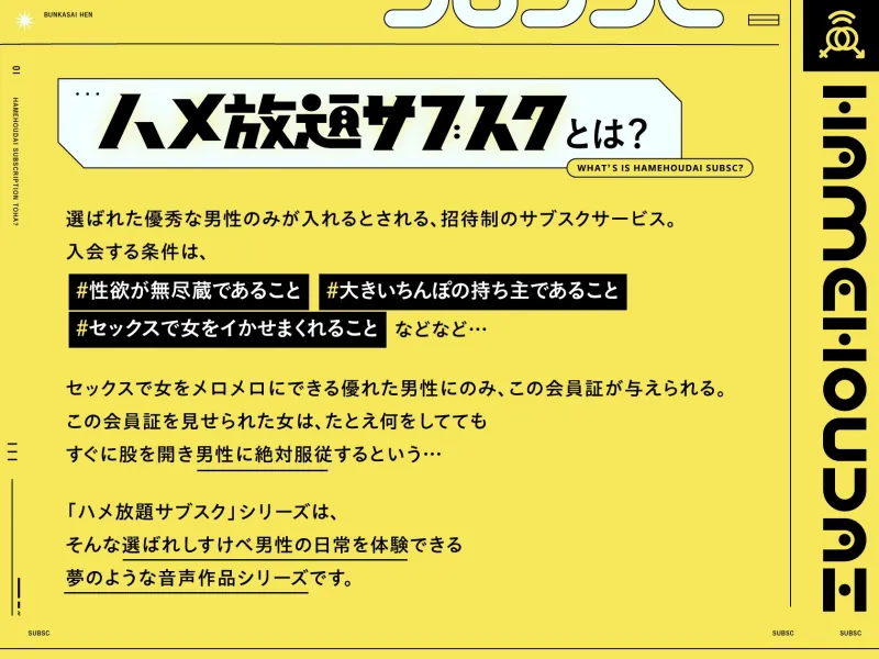 ハメ放題サブスク ～ハメ放題文化祭編～