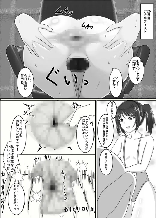 尻穴開花 奴隷●K・尻穴狂いに再調教