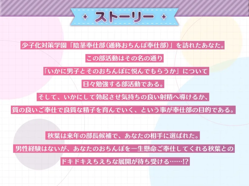 清楚でクールな秋葉は甘い言葉にチョロい!おちんぽ堕ちして孕ませいちゃらぶご奉仕【少子化対策学園】