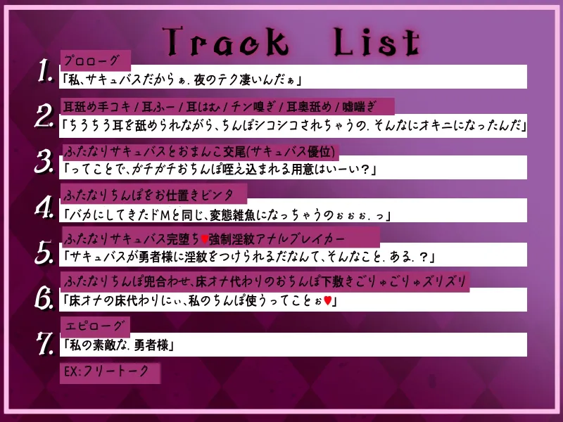 ふたなり攻略クエスト! 鬼畜勇者VSメスガキサキュバスふたなりクイーン