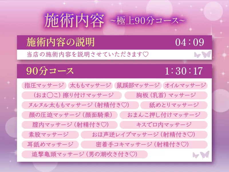 【逆レ】【貞操観念逆転】本格高級エステにきた貴方は下心まみれのどすけべエステティシャンに違法膣内マッサージで襲われる〜90分コース〜