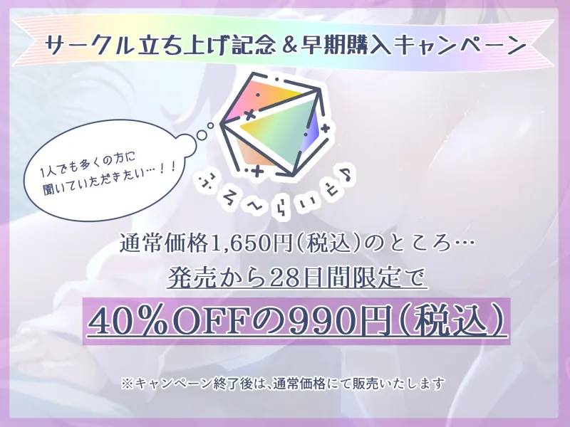 【声優が初制作‼✅トラック4まで無料公開✅】愛しいキミに仕掛ける溺愛すやすやえっち ～7日間の秘め事～【KU100】