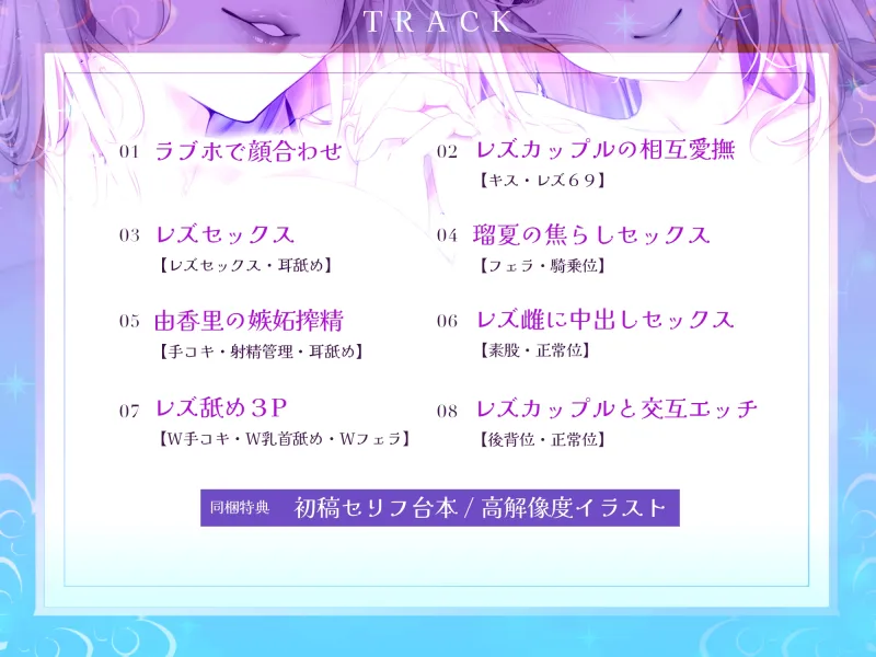 【甘トロからかい】レズカップルのおもちゃ ～レズセを見せつけるのが大好きなカップルの激しいエッチに巻き込まれて～【りふれぼプレミアム】《5大早期特典付き》
