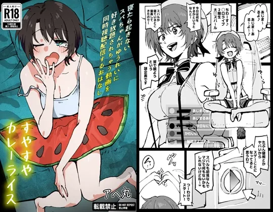 すやすやカレーライス