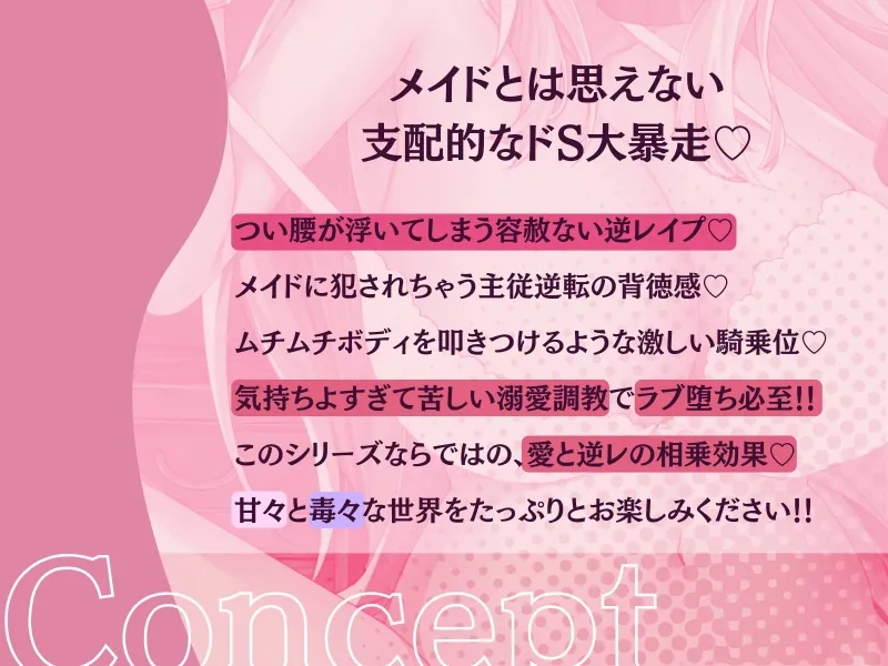 【発情ネコ×甘責め地獄⚠️】ドSに豹変した猫メイドはご主人様をラブ堕ちさせたい - 乳首も心もチンポも…ぜんぶ甘々に調教してあげる -