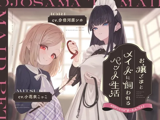 【本編2時間42分】お嬢様とメイドに飼われるペット生活～今日から君はマゾの”まーたん”だよ♪～【KU100バイノーラル/フォーリーサウンド】