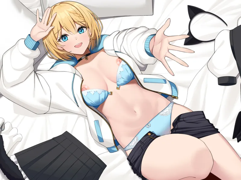 久々に再開した金髪碧眼異国少女は性的な意味でもグイグイ来すぎ！