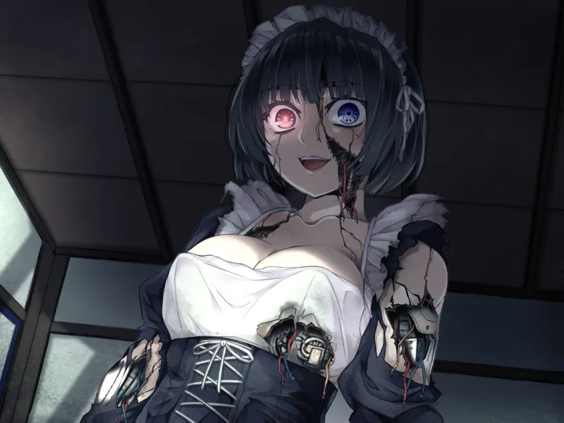 【KU100】壊れたので捨てたセクサロイドが何度も戻ってきては陵辱してくる【ホラー/アンドロイド/強制ご奉仕】