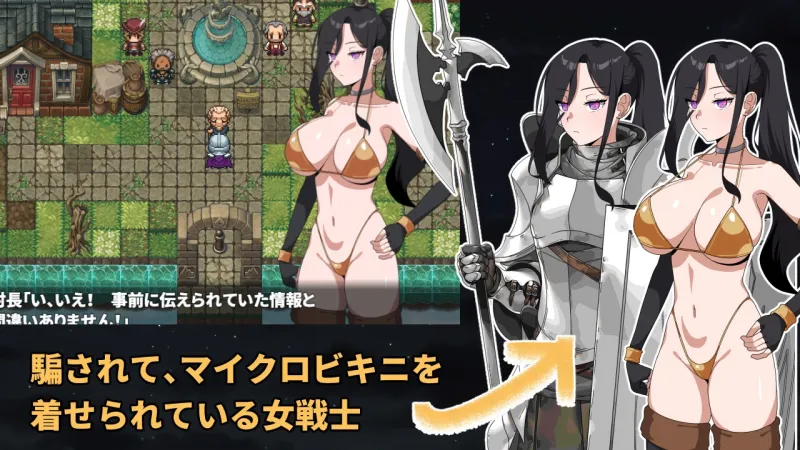 最強の女戦士。ただしアホ。