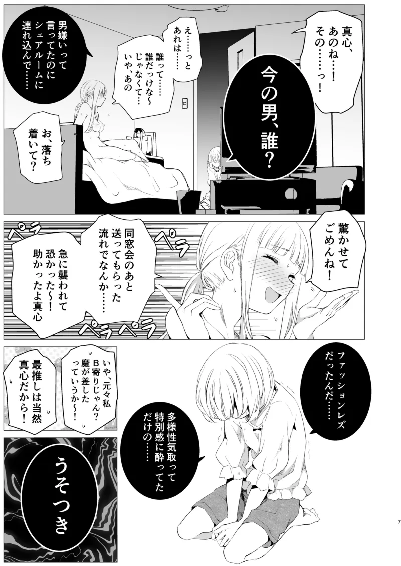 鏡にした口付け