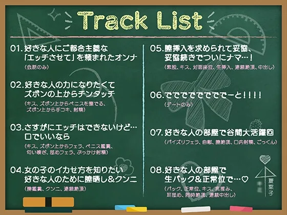 【期間限定55円】片想い相手のSEX練習に付き合ってしまう負けヒロイン系ASMR＜KU100＞