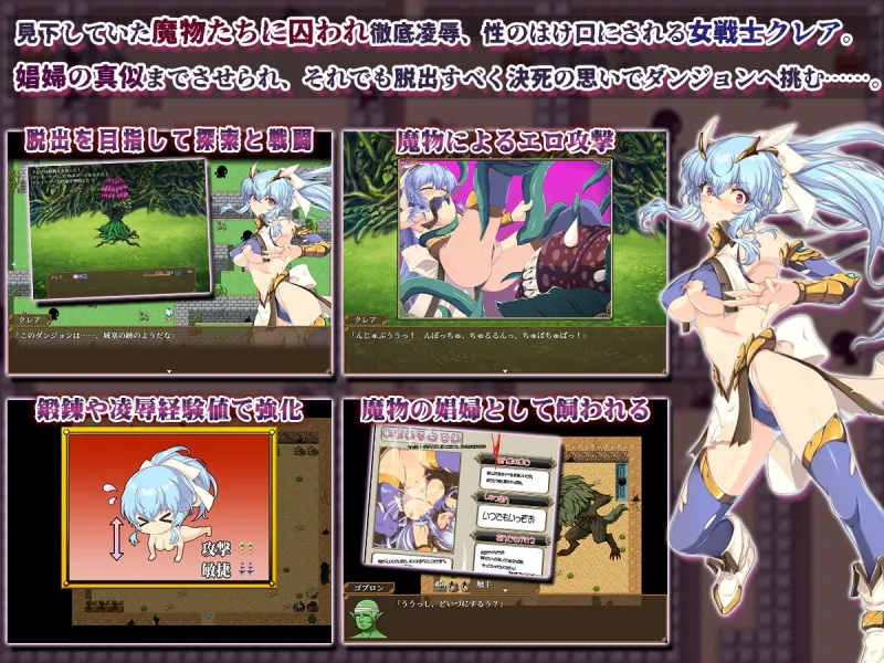 恥辱美麗女戦士クレア