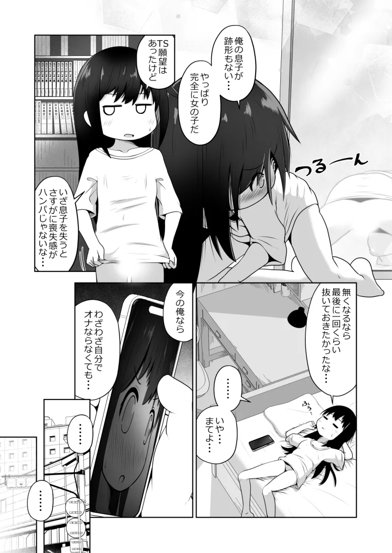 女の子にTSしたので男性の身分証を使って男湯でエッチしまくるお話
