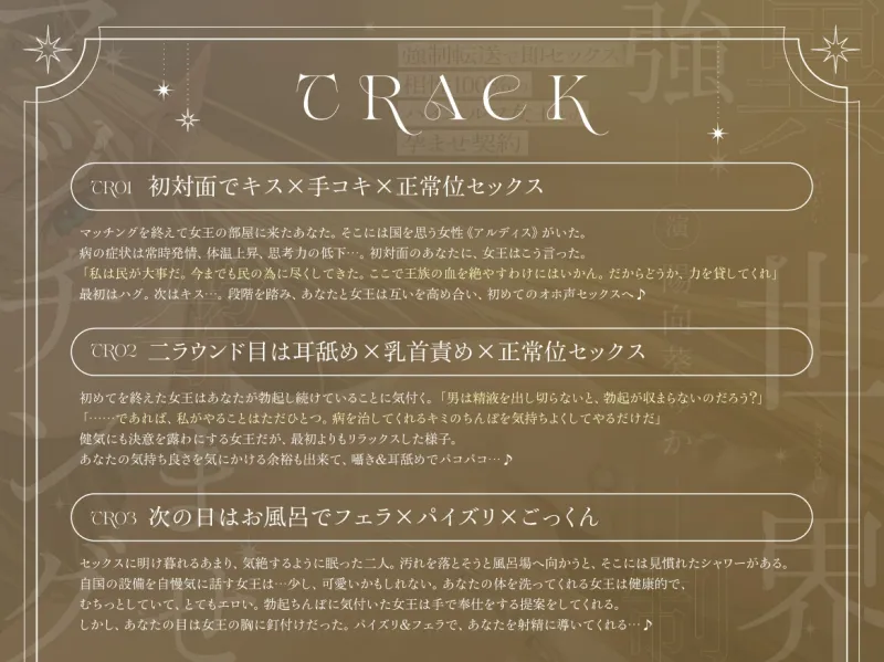 異世界強制孕ませマッチング ～強制転送で即セックス！相性100%のハイエルフ女王との孕ませ契約～