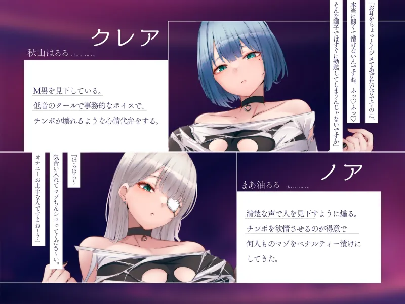 心情代弁ペナルティーオナニー 男を苛めるのが得意な事務的なお姉さんのルールを破れば破る程、どんどん惨めになっていく射精我慢オナサポ