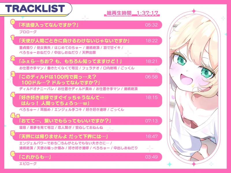 【28日間50%オフ!】おバカな生イキ天使わからせ性活! ~処女喪失で天界出禁! → 下界で自堕落罰当たりえっち♪~ 【28日間50%オフ!】おバカな生イキ天使わからせ性活! ~処女喪失で天界出禁! → 下界で自堕落罰当たりえっち♪~