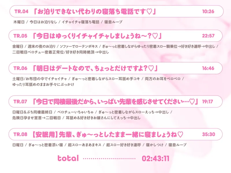 抱き枕カノジョ-結那After-~ぎゅ~っと密着しながら添い寝エッチしてくれるゆるふわ後輩ちゃん~ 抱き枕カノジョ-結那After-~ぎゅ~っと密着しながら添い寝エッチしてくれるゆるふわ後輩ちゃん~