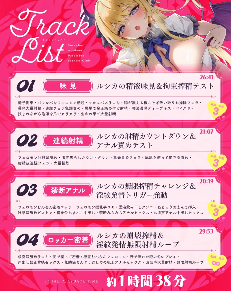 【無限絶頂】『王立サキュバス学院』栄養射精係~プライド高きお嬢様サキュバス 快楽オホ堕ち編~ 下等な人間のアナタは、私たちサキュバスに一生精子を捧げるのです♡ 【無限絶頂】『王立サキュバス学院』栄養射精係~プライド高きお嬢様サキュバス 快楽オホ堕ち編~ 下等な人間のアナタは、私たちサキュバスに一生精子を捧げるのです♡