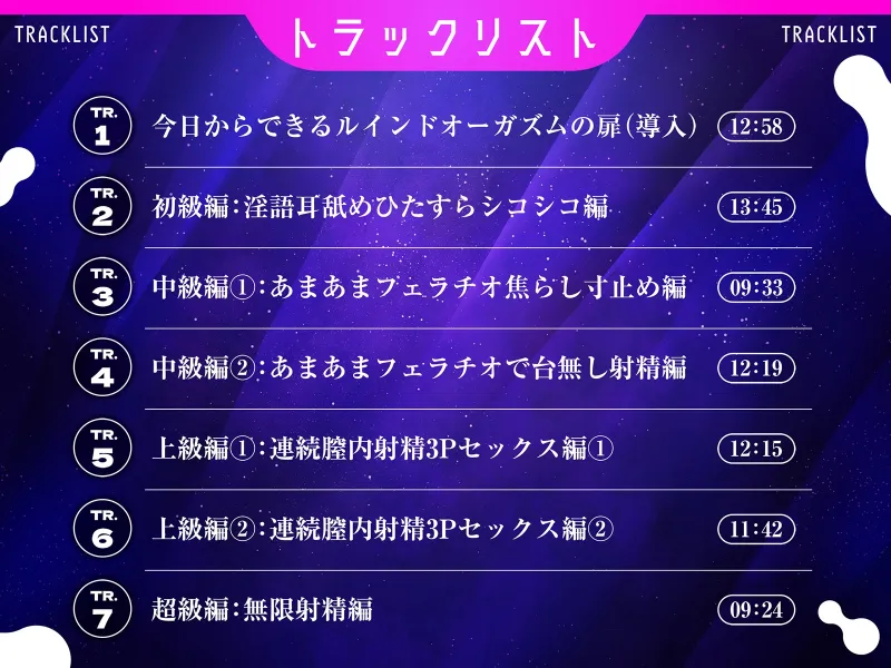 【台無し射精】ルインドオーガズム∞～イク直前のやみつきの快感をいつまでも、ずっと～