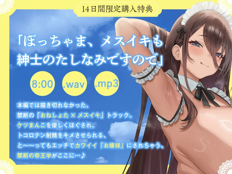 【おねしょた】ぼっちゃま専属お姉ちゃんオナホメイド~タマタマ空っぽになるまで毎日中出し三昧の「孕ませ」帝王学~【射精管理】 【おねしょた】ぼっちゃま専属お姉ちゃんオナホメイド~タマタマ空っぽになるまで毎日中出し三昧の「孕ませ」帝王学~【射精管理】