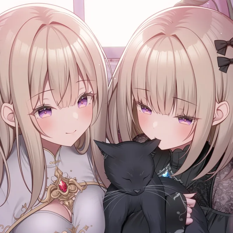 耳舐め＆耳ふーサンドイッチ ～私たちの猫にしてあげる～【R-15 安眠/スタジオで2名同時収録で臨場感抜群！！】