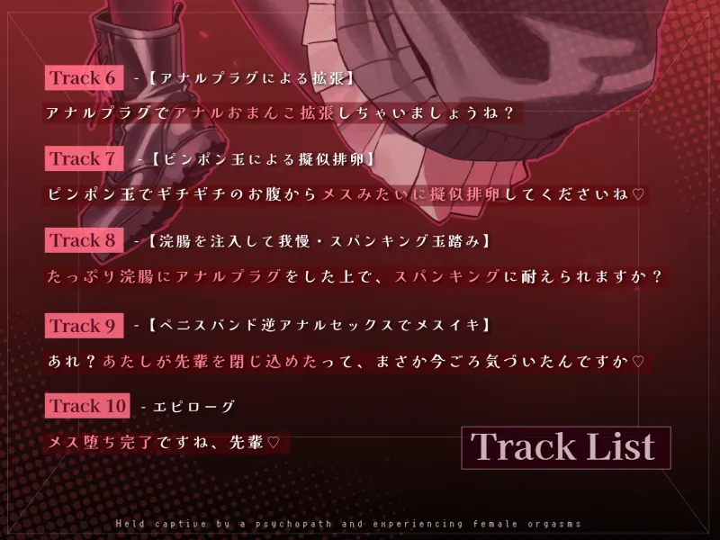 【ドM向け】メスイキしないと出られない部屋 〜サイコパス後輩によるマゾ堕ち雌イキ監禁〜