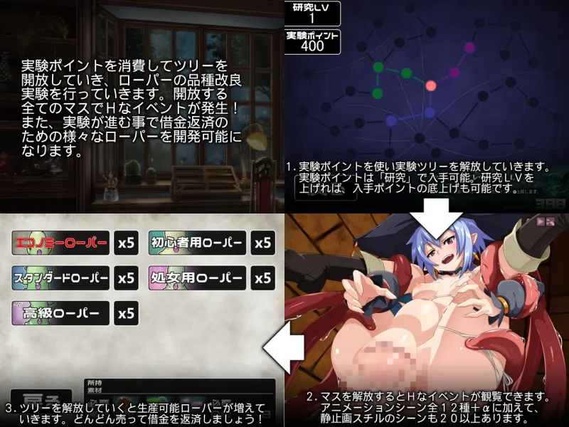 天才魔女ウイル・イシュカの楽しいローパー養殖生活