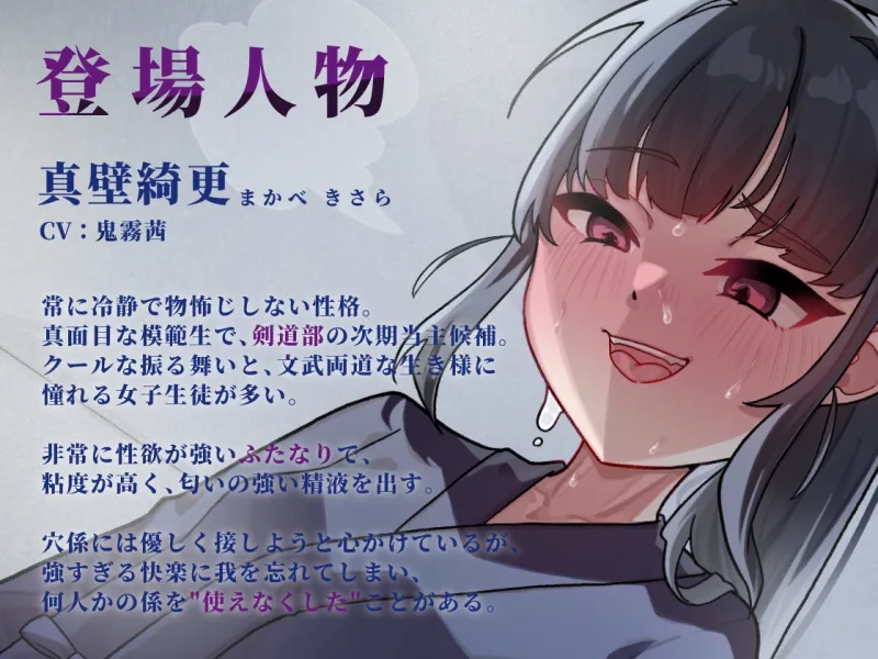 穴係～剣道部ふたなり女子の汗臭豪剣チンポの性処理～