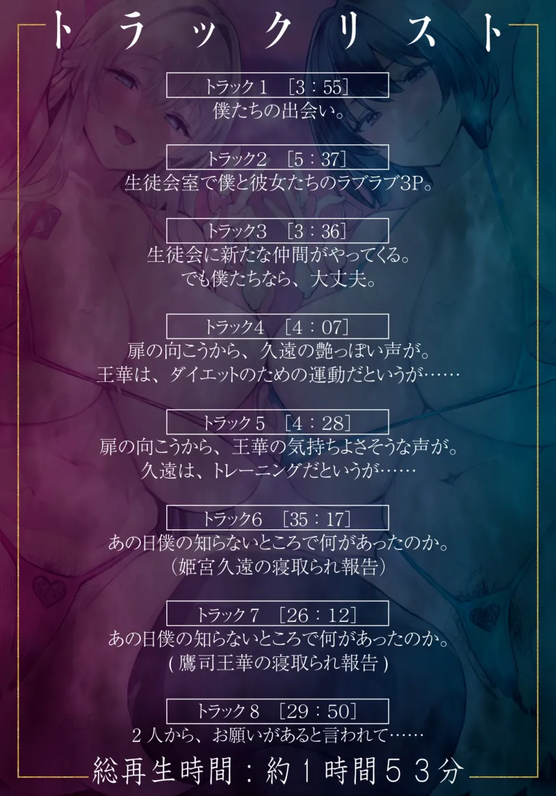 【即堕ちW寝取られ】姫系彼女と王子系彼女を格上転校生に一瞬で奪われた話 【即堕ちW寝取られ】姫系彼女と王子系彼女を格上転校生に一瞬で奪われた話