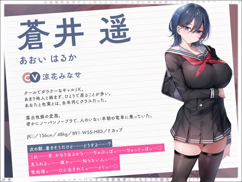 【露出×背徳】電車通学でこっそりエッチ~バレずに性欲処理してもらうの超気持ちイイ!?【JKハメ比べ】 【露出×背徳】電車通学でこっそりエッチ~バレずに性欲処理してもらうの超気持ちイイ!?【JKハメ比べ】