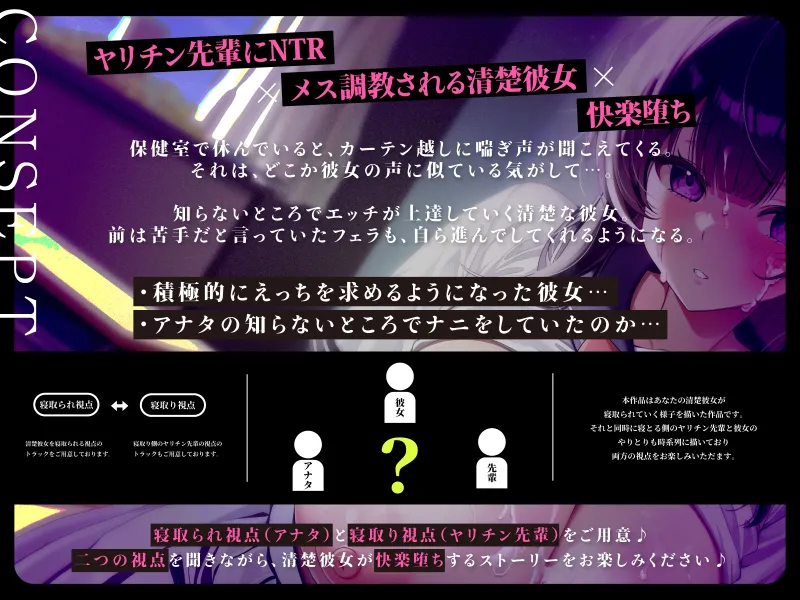 【寝取られ】僕の知らないところで清楚彼女がヤリチン先輩にメス調教されていた話 【寝取られ】僕の知らないところで清楚彼女がヤリチン先輩にメス調教されていた話