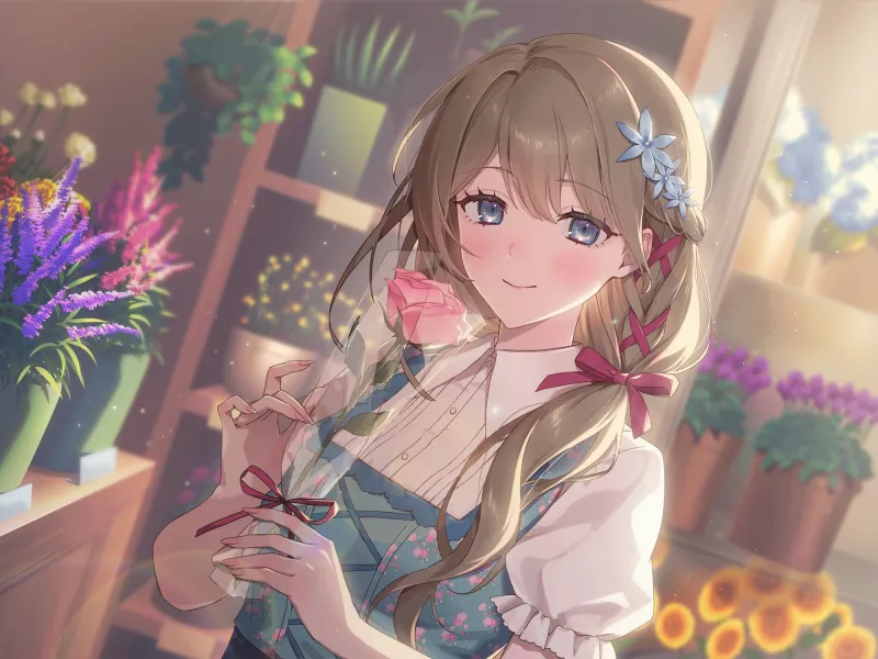 押しに弱い!お花屋さんのハルカさん【CV:夏目妃菜】 押しに弱い!お花屋さんのハルカさん【CV:夏目妃菜】