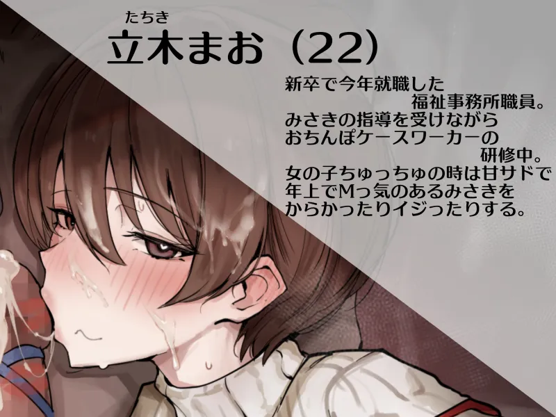 【200本販売達成でW耳舐め手コキトラック追加】元気をなくしたおちんぽにいいこいいこで自信をつけてくれるおちんぽケースワーカーさんCASE.002