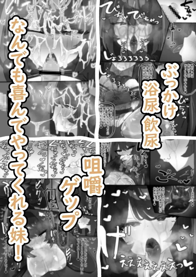 おトイレになってくれて汚ちんぽ掃除もしてくれる妹