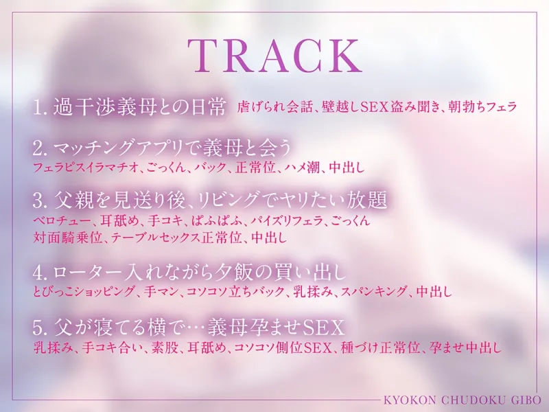 巨根中毒義母 立場逆転で親父の再婚相手をヤリたい放題♡