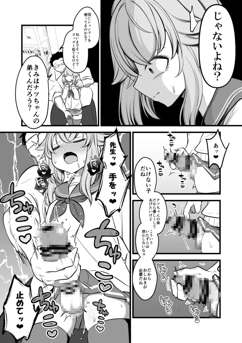 ナツの弟がナツとして先生に抱かれる概念