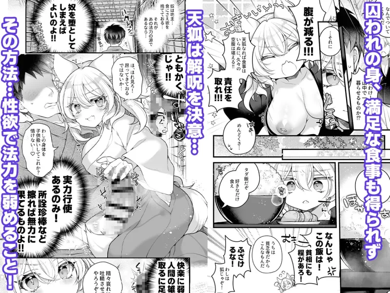 一千年を生きる天狐のわしが人の子など孕みとうない!!