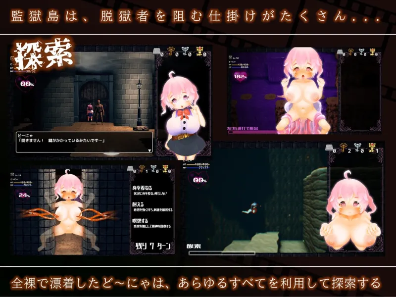 ど～にゃの監獄島 潜入捜査禄