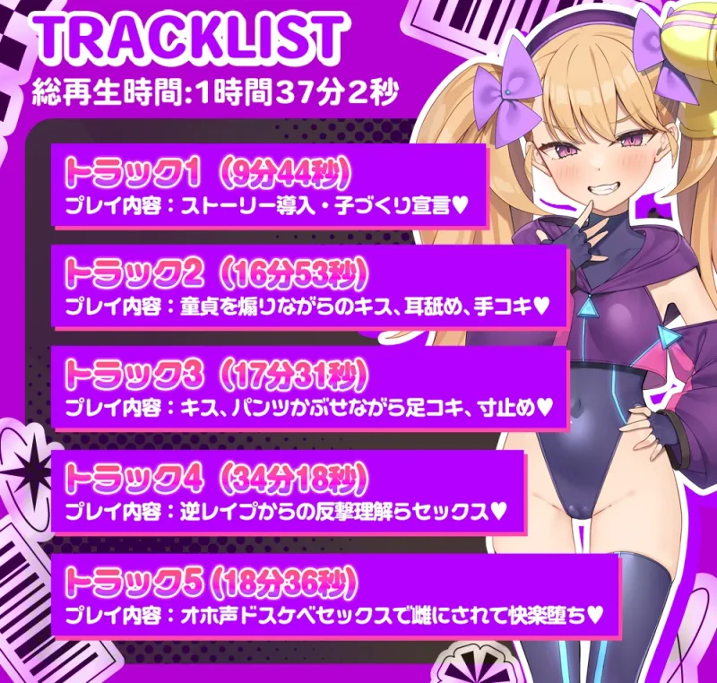 【オホ声】リリンちゃんと！メ○ガキ子作り推進委員会♪～リリンちゃんが冴えないザコお兄さんの子供を孕んであげる～【メ○ガキ煽り】【理解らせックス】