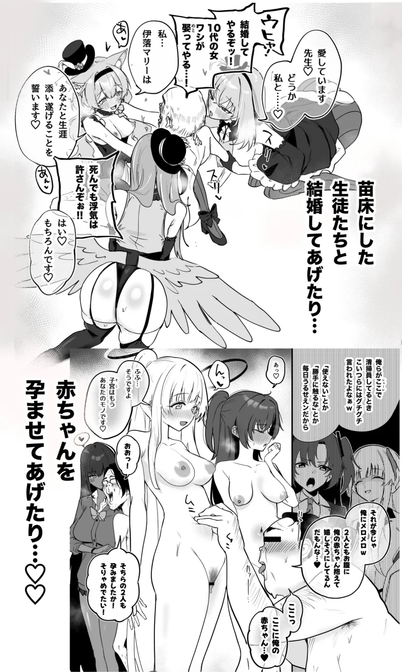 シャーレ乗っ取っり催眠