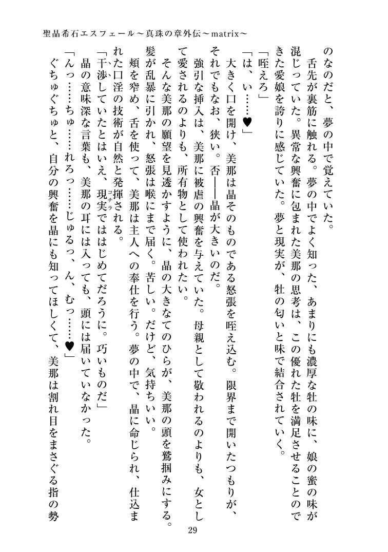 聖晶希石エスフェール～真珠の章外伝～matrix～