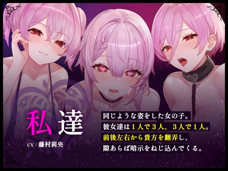 多重愛撫のスウィート・トランス -甘い罠の世界にようこそ-(男性向け)