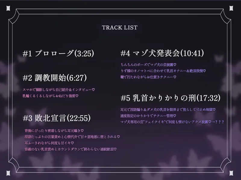 裏垢女子に雑魚乳首を躾けられてマゾ犬に堕とされる話~私の声に従って乳首かりかりするの気持ちいいねえ♡~ 裏垢女子に雑魚乳首を躾けられてマゾ犬に堕とされる話~私の声に従って乳首かりかりするの気持ちいいねえ♡~